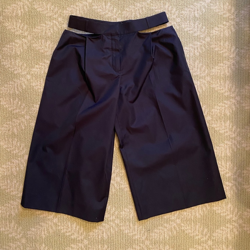 Nina Ricci Cropped Cut-Out Trousers NWT!